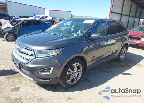 2017 Ford Edge Titanium z USA, uszkodzony, nr VIN 2FMPK3K92HBC04648